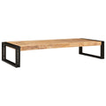 Badregal für Braun 120 x 50 x 23 cm Massives rohes Mangoholz