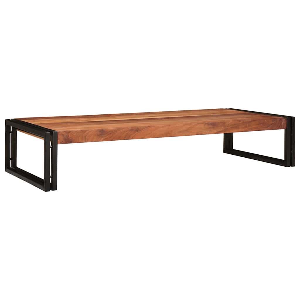 Badregal für Braun 120 x 50 x 23 cm Massivholz Akazie