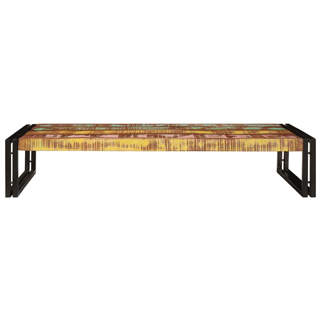 Badregal für Mehrfarbig 120 x 50 x 23 cm Massives Altholz