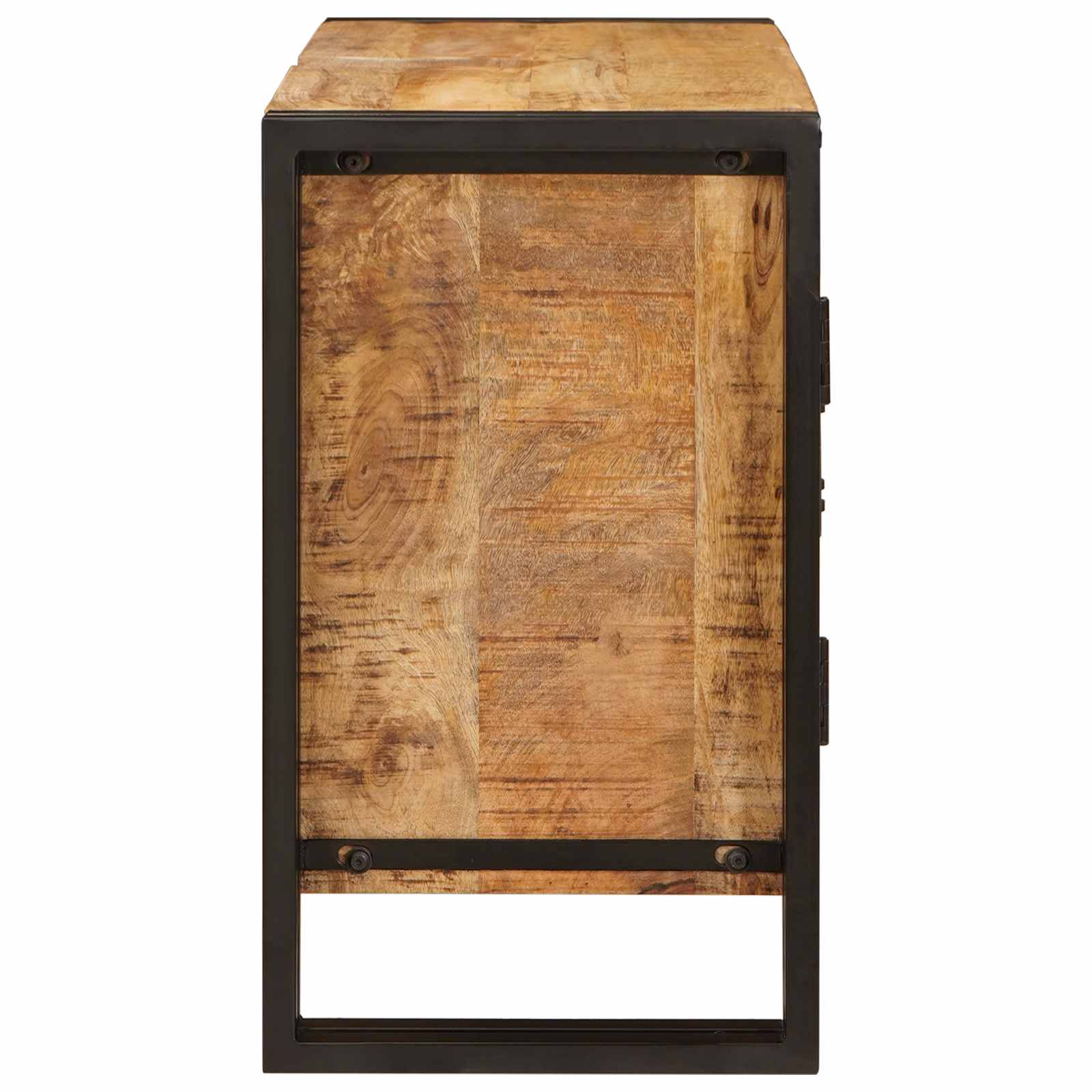 Waschbeckenunterschrank Braun 71 x 33 x 58 cm Massivholz Mango