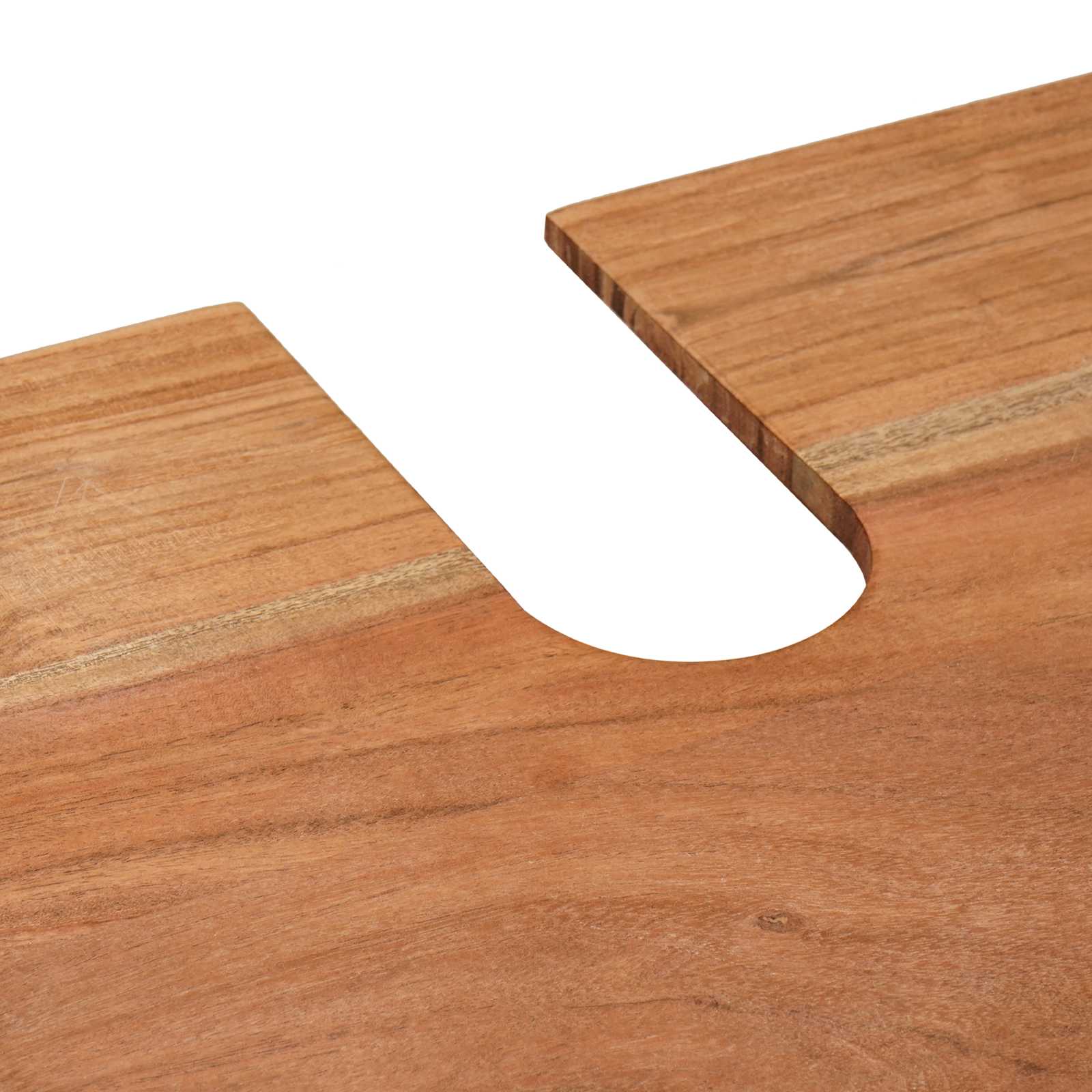 Waschbeckenunterschrank Braun 71 x 33 x 58 cm Massivholz Akazie
