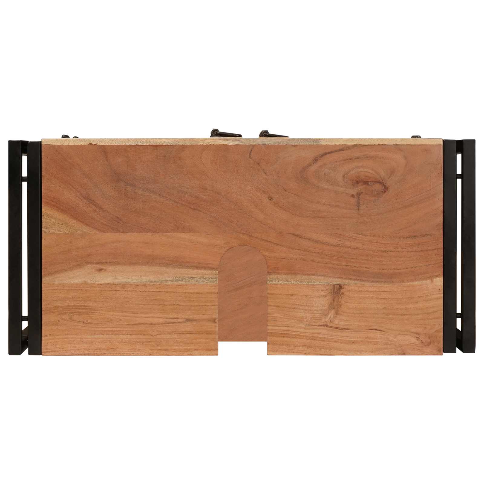 Waschbeckenunterschrank Braun 71 x 33 x 58 cm Massivholz Akazie