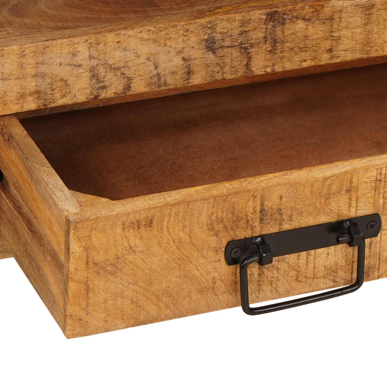 Waschtischunterschrank Braun 71 x 33 x 58 cm Massivholz Mango