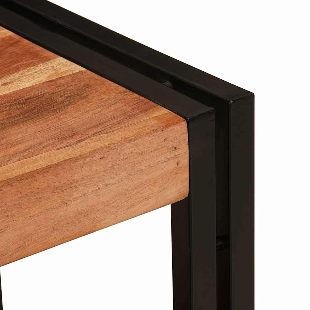 Waschtischunterschrank Braun 71 x 33 x 58 cm Massivholz Akazie