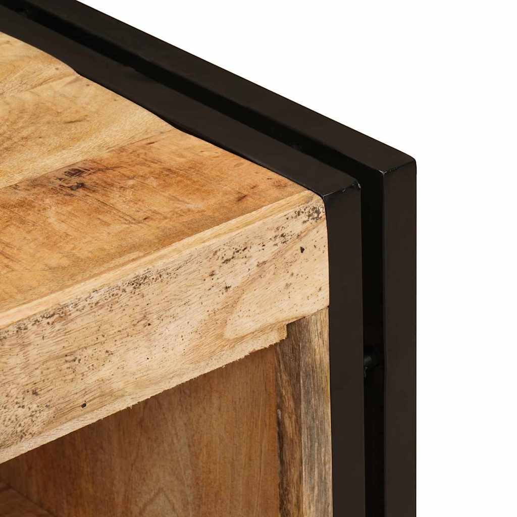 Waschbeckenunterschrank Braun 71 x 33 x 58 cm Massivholz Mango