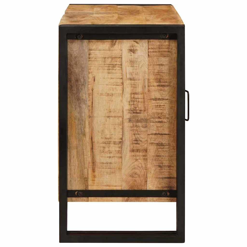 Waschbeckenunterschrank Braun 71 x 33 x 58 cm Massivholz Mango