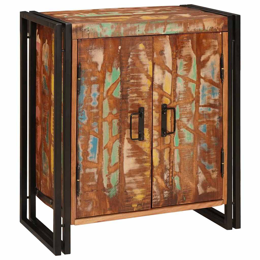 Nachttisch Mehrfarbig 66 x 35 x 76 cm Massives Altholz