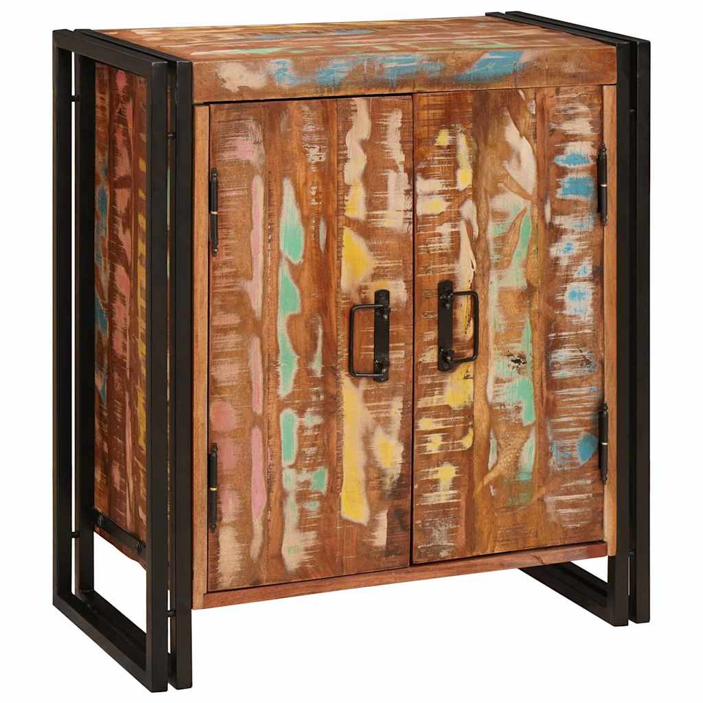 Nachttisch Mehrfarbig 66 x 35 x 76 cm Massives Altholz