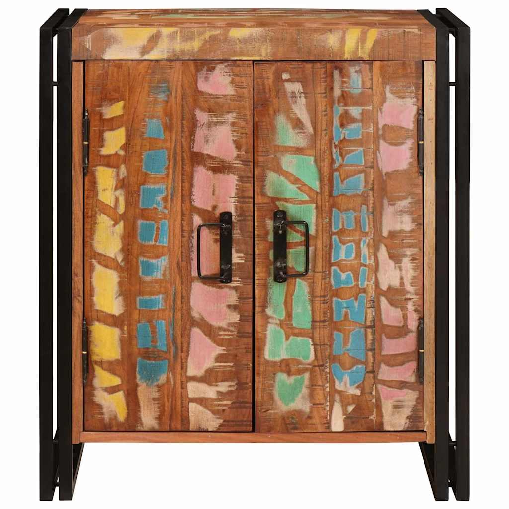 Nachttisch Mehrfarbig 66 x 35 x 76 cm Massives Altholz