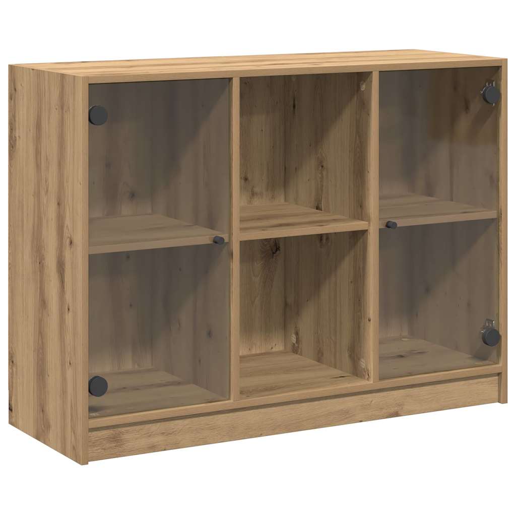 Sideboard Artisan-Eiche 102x37x75,5 cm Holzwerkstoff