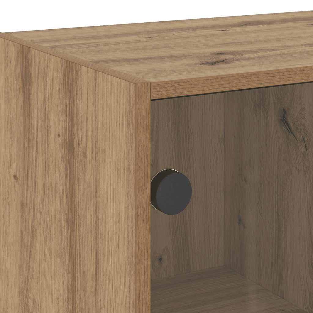 Sideboard Artisan-Eiche 102x37x75,5 cm Holzwerkstoff