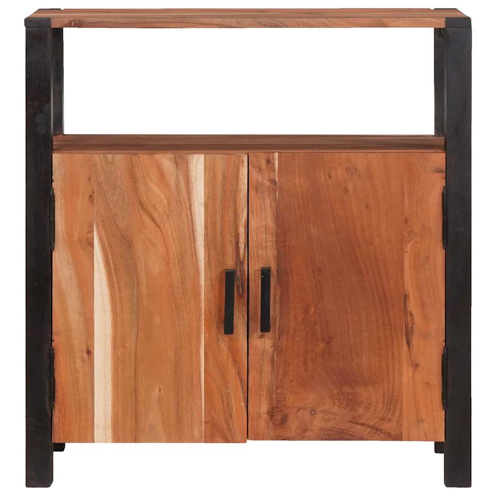 Sideboard Braun 70 x 30 x 75 cm Massivholz Akazie