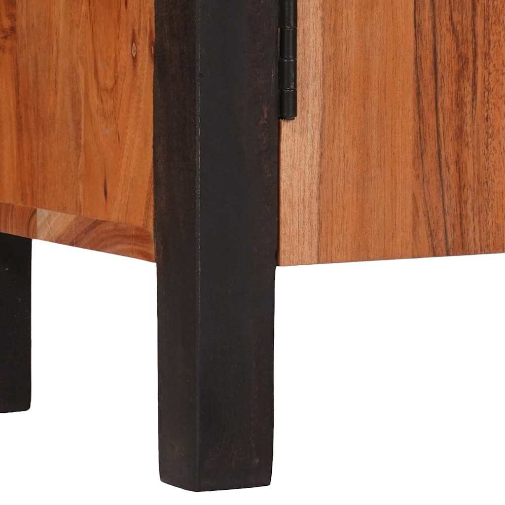 Sideboard Braun 55 x 30 x 75 cm Massivholz Akazie