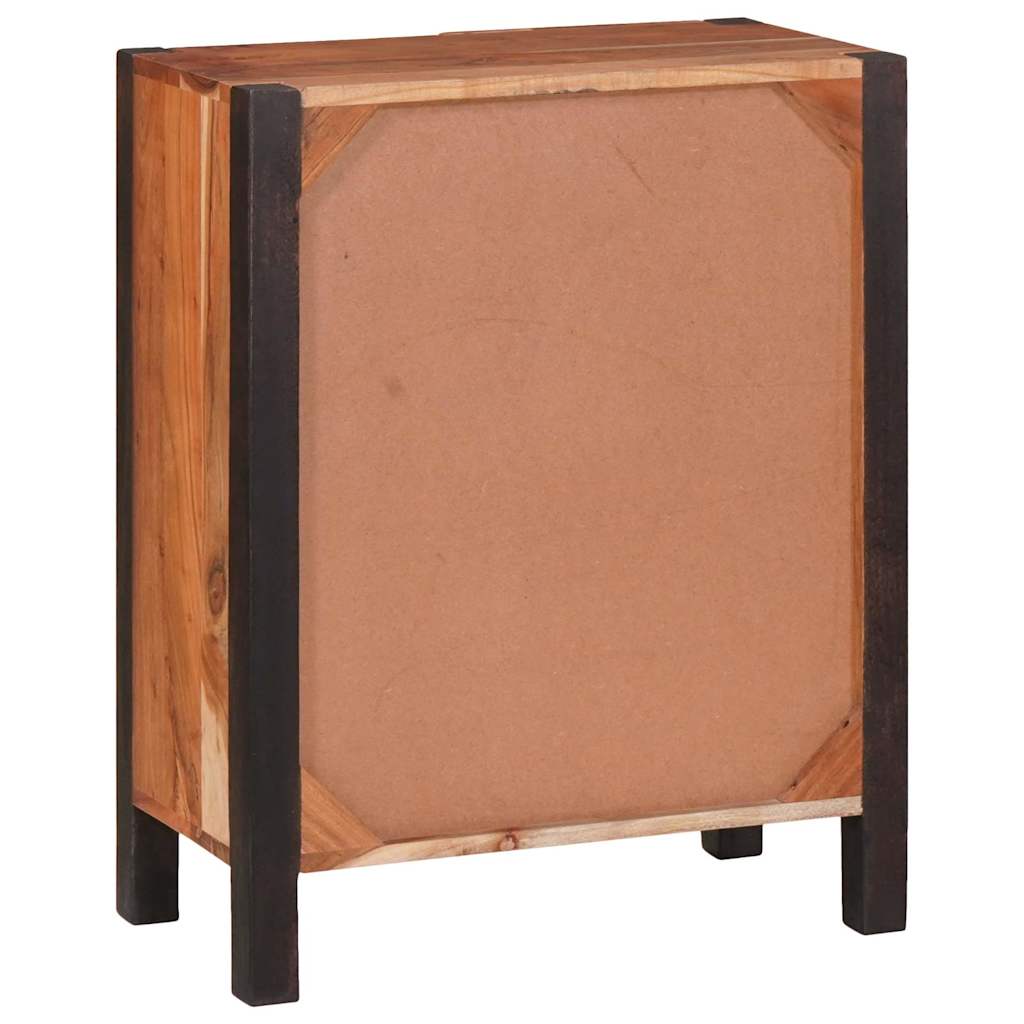 Sideboard Braun 55 x 30 x 75 cm Massivholz Akazie