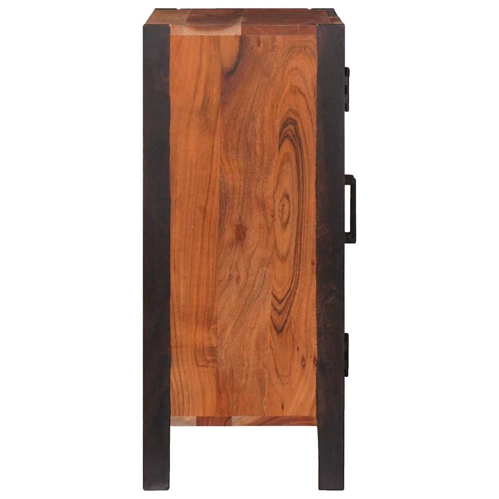 Sideboard Braun 55 x 30 x 75 cm Massivholz Akazie