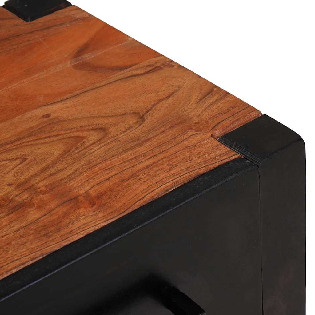 Sideboard Braun 55 x 30 x 75 cm Massivholz Akazie