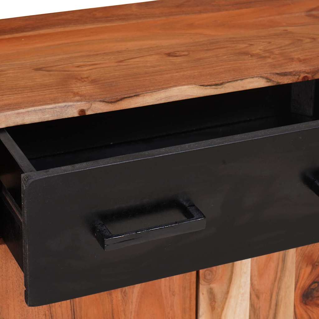 Sideboard Braun 55 x 30 x 75 cm Massivholz Akazie