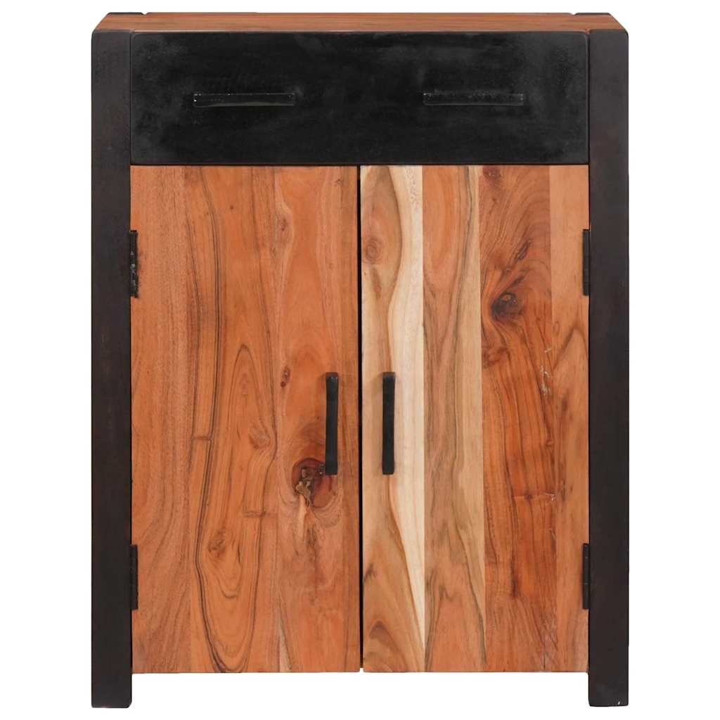 Sideboard Braun 55 x 30 x 75 cm Massivholz Akazie