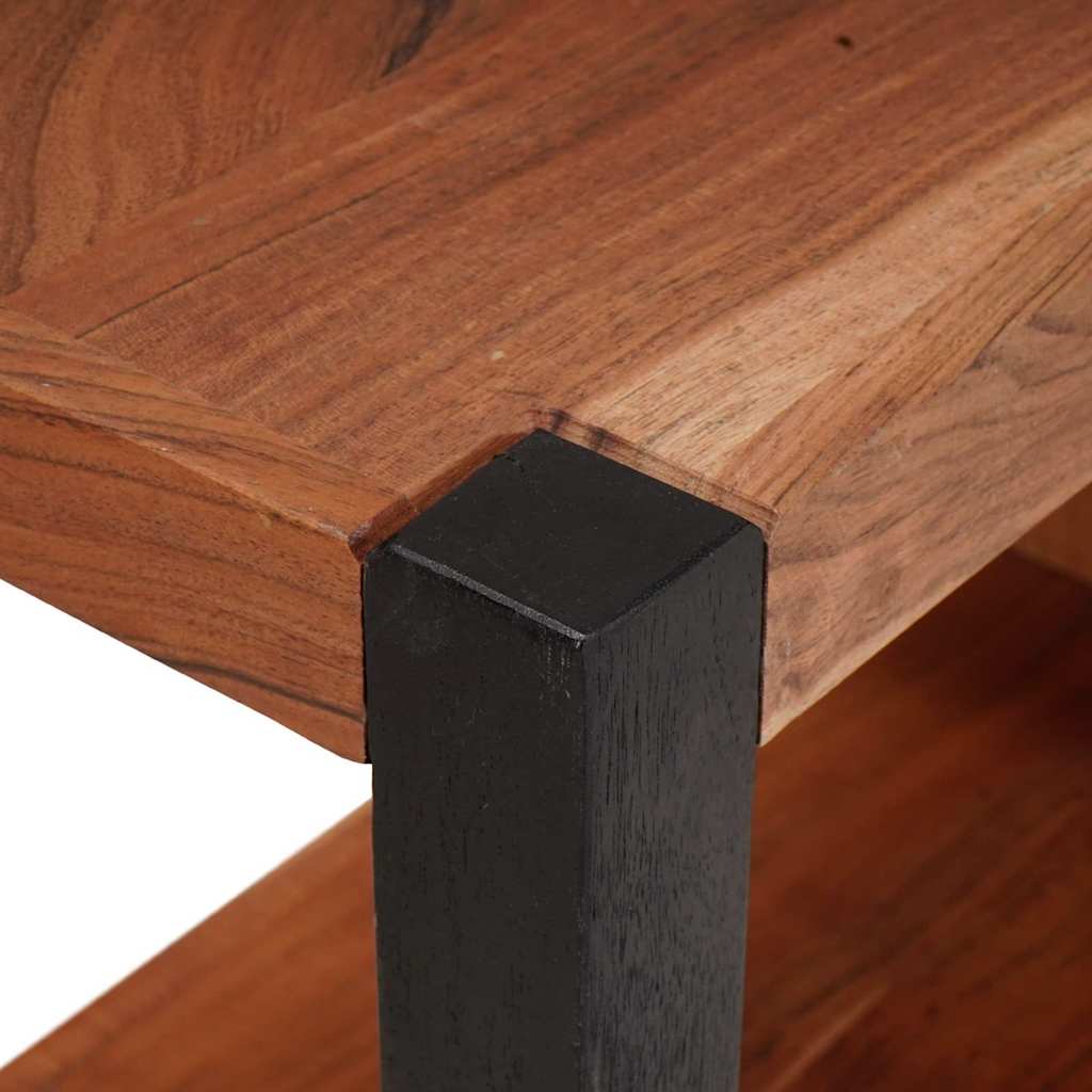 Bücherregal Braun 50 x 30 x 75 cm Massivholz Akazie