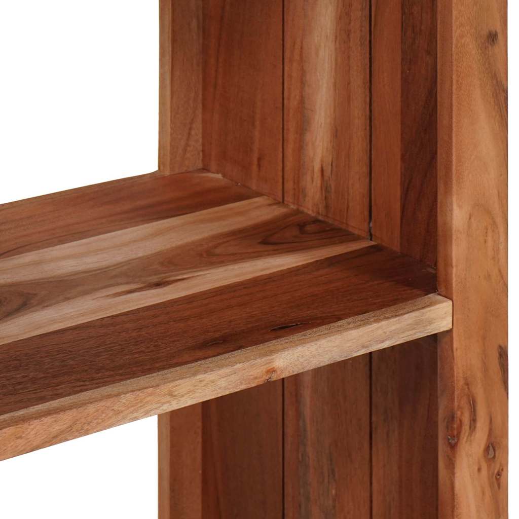 Bücherregal Braun 50 x 30 x 75 cm Massivholz Akazie