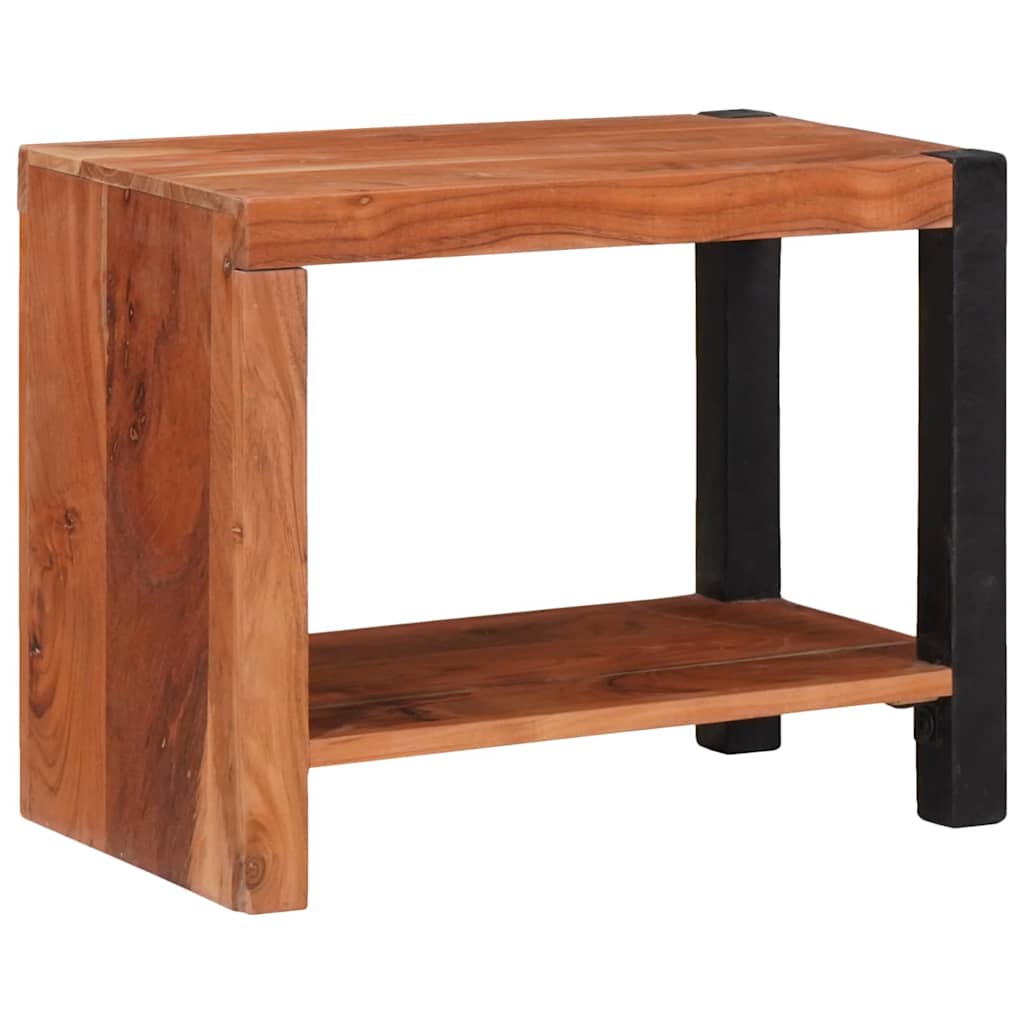 Bücherregal Braun 50 x 30 x 40 cm Massivholz Akazie