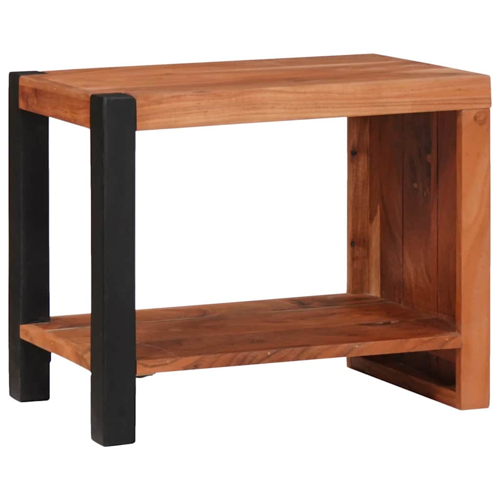 Bücherregal Braun 50 x 30 x 40 cm Massivholz Akazie