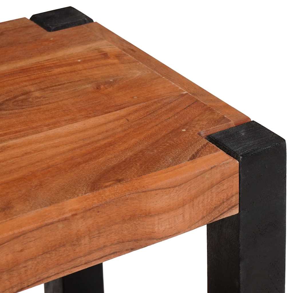 Bücherregal Braun 80 x 30 x 110 cm Massivholz Akazie