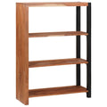 Bücherregal Braun 80 x 30 x 110 cm Massivholz Akazie