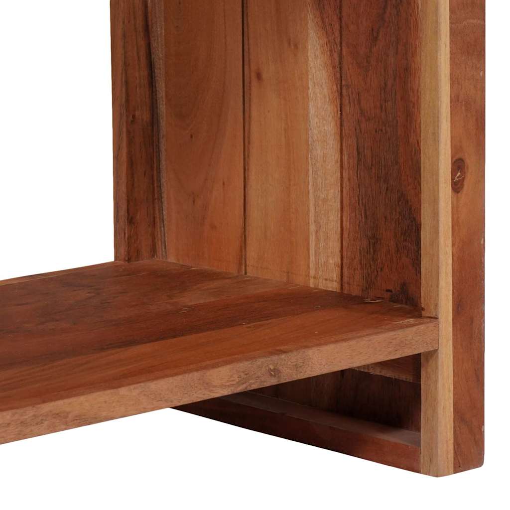Bücherregal Braun 80 x 30 x 75 cm Massivholz Akazie