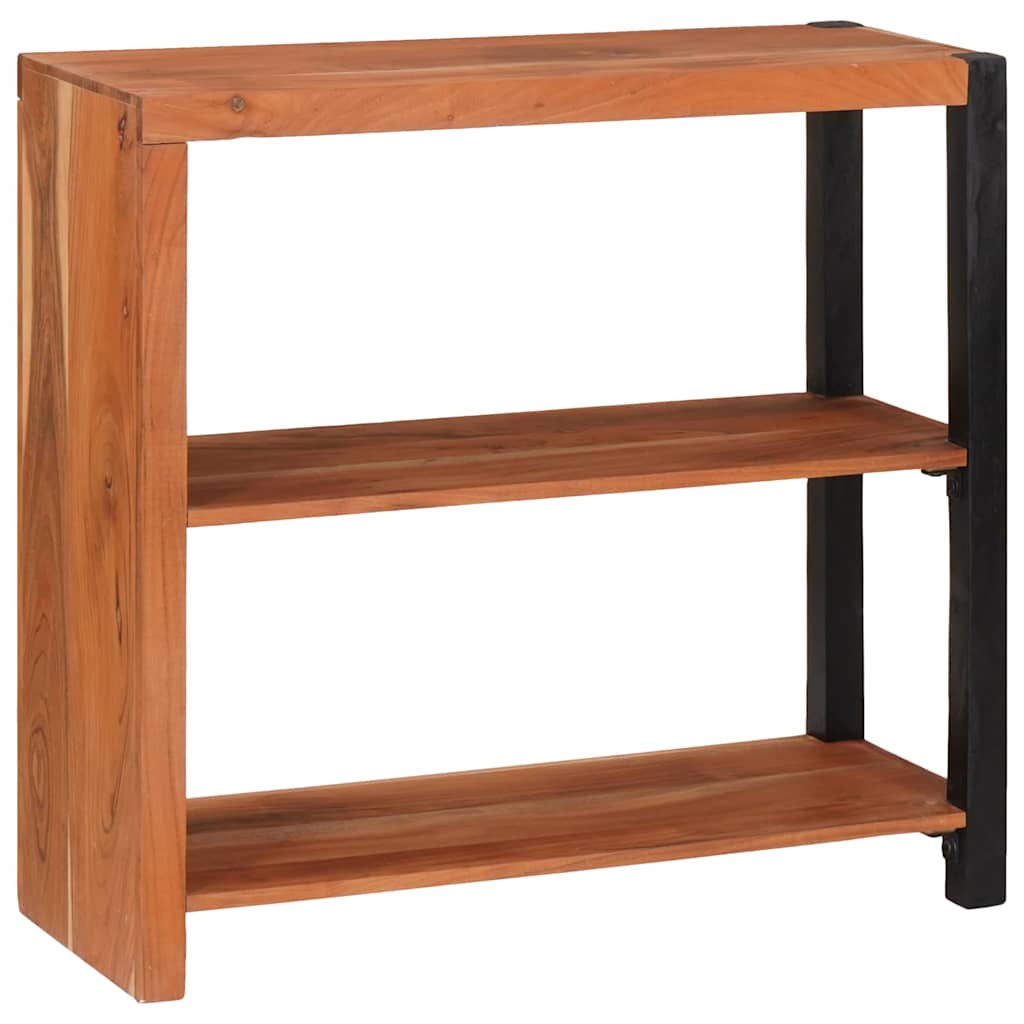Bücherregal Braun 80 x 30 x 75 cm Massivholz Akazie
