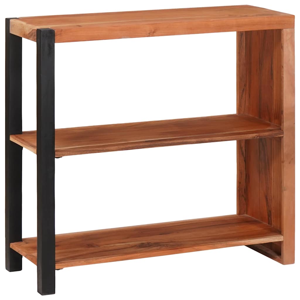 Bücherregal Braun 80 x 30 x 75 cm Massivholz Akazie