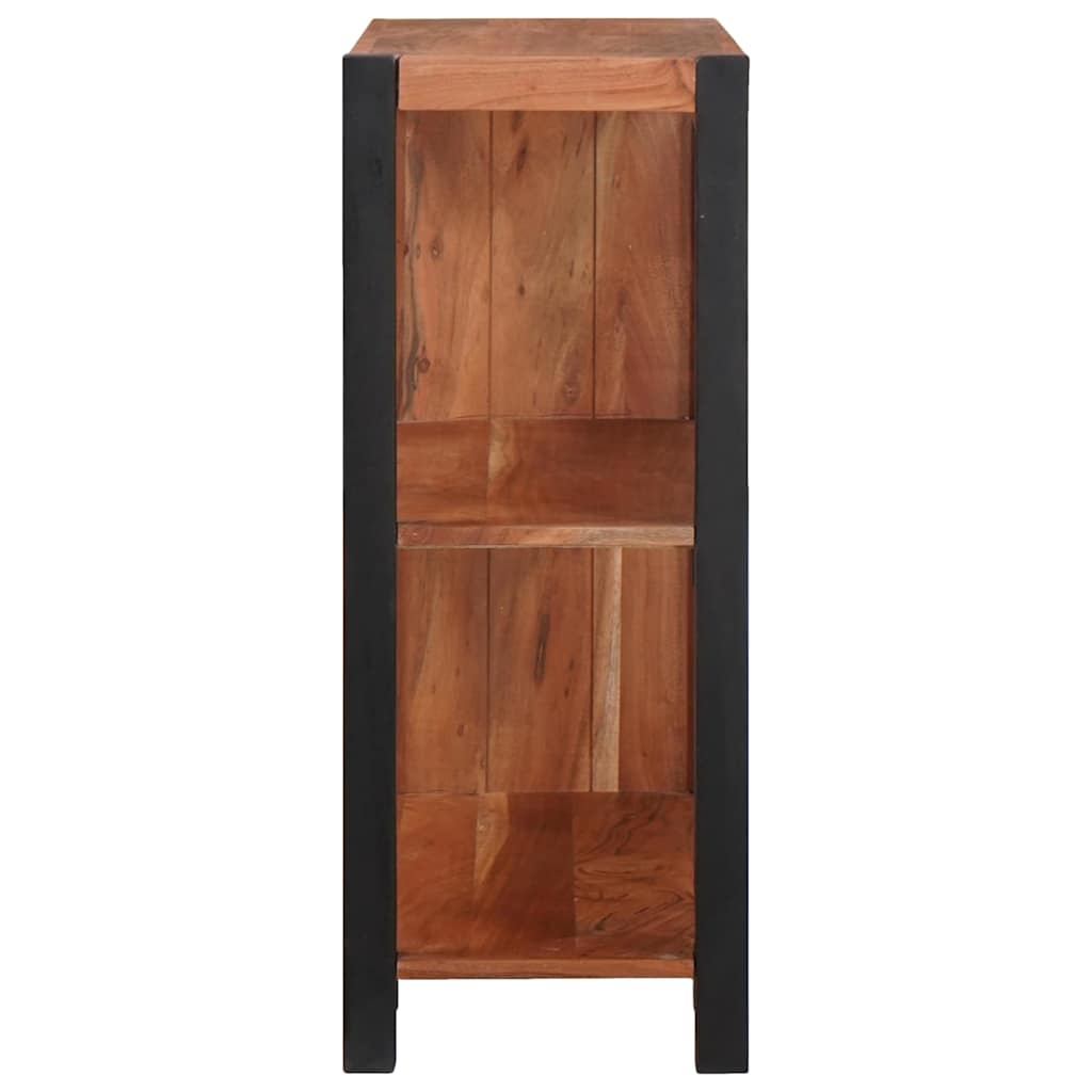Bücherregal Braun 80 x 30 x 75 cm Massivholz Akazie