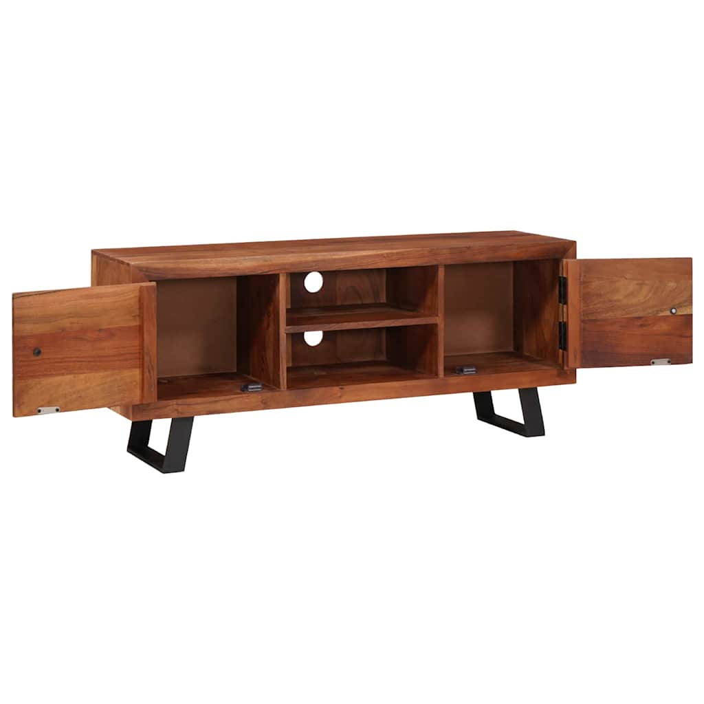 TV-Schränk Honigbraun 112 x 30 x 48 cm Massivholz Akazie