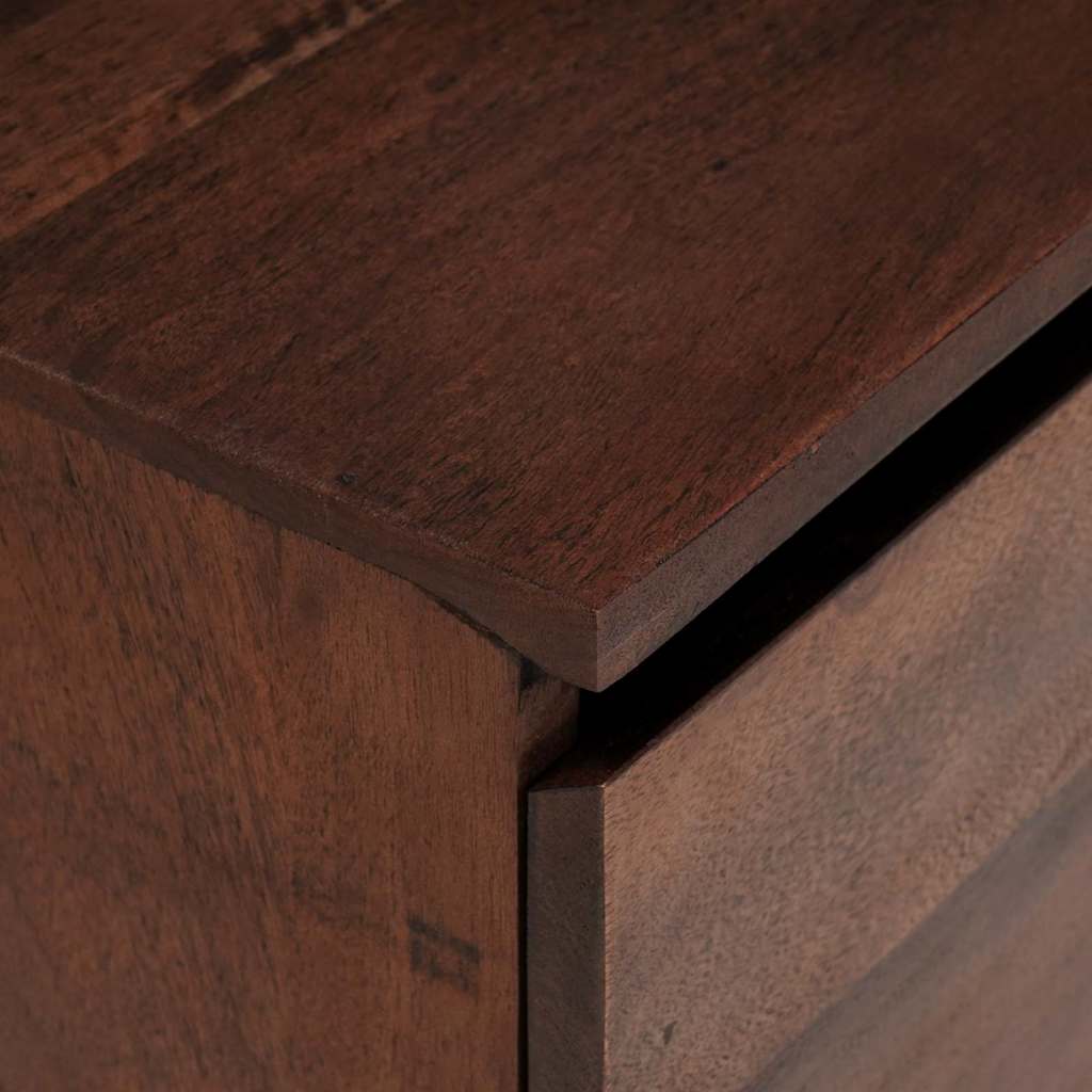 TV-Schränk Honigbraun 110 x 30 x 36 cm Massivholz Akazie