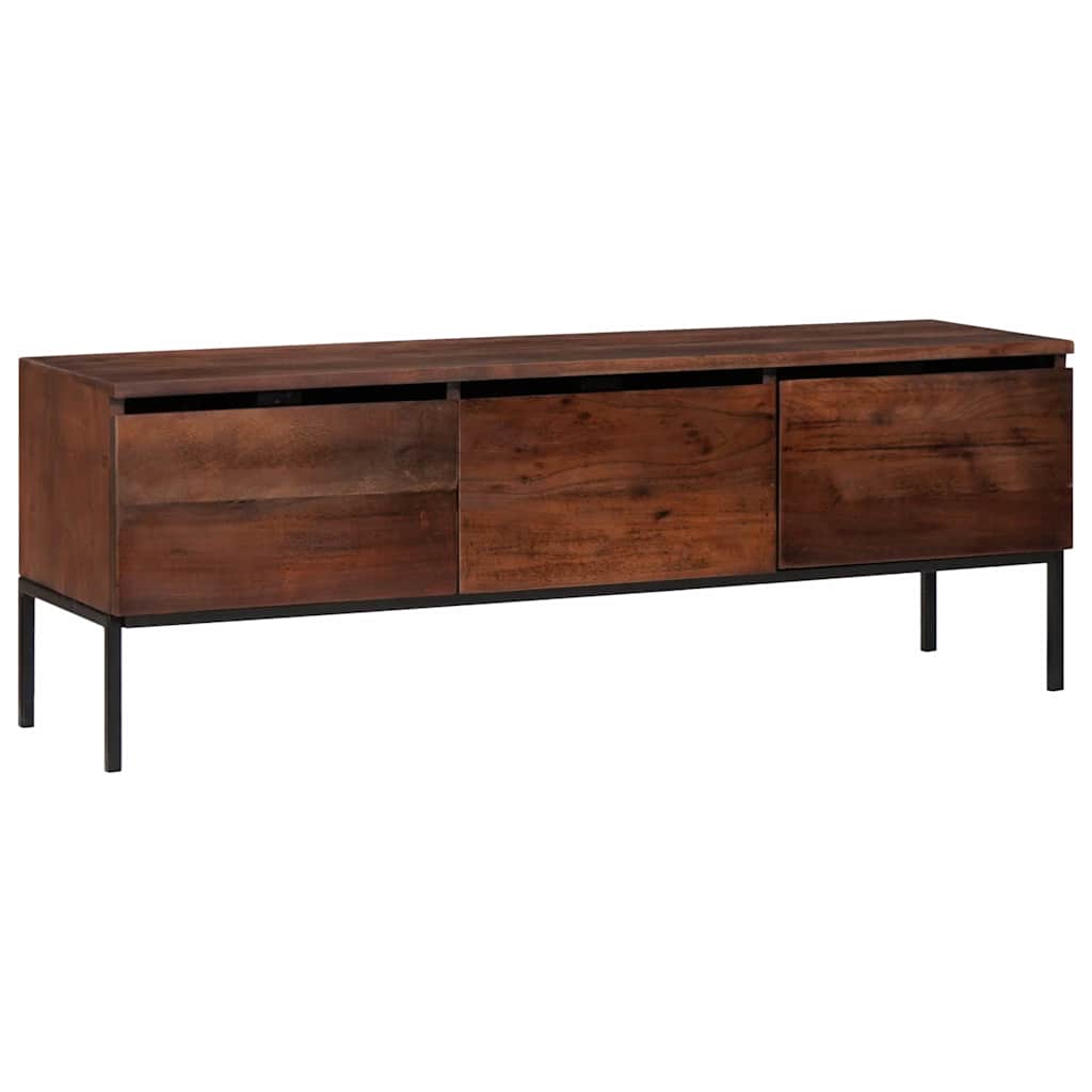 TV-Schränk Honigbraun 110 x 30 x 36 cm Massivholz Akazie