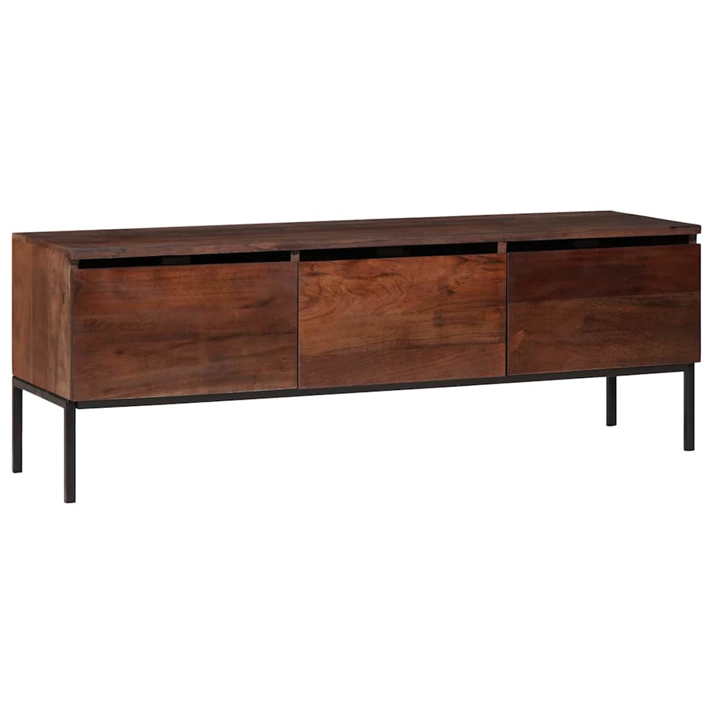 TV-Schränk Honigbraun 110 x 30 x 36 cm Massivholz Akazie