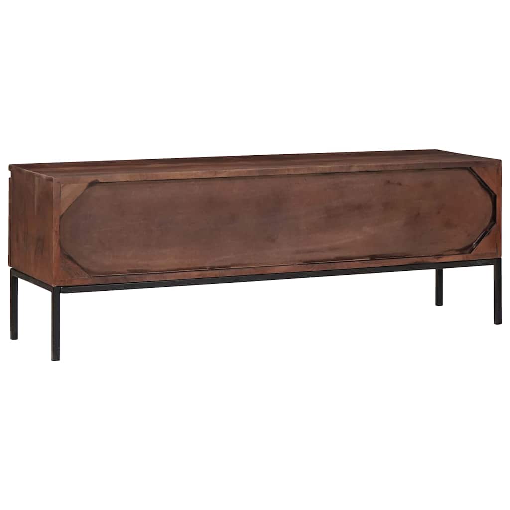 TV-Schränk Honigbraun 110 x 30 x 36 cm Massivholz Akazie
