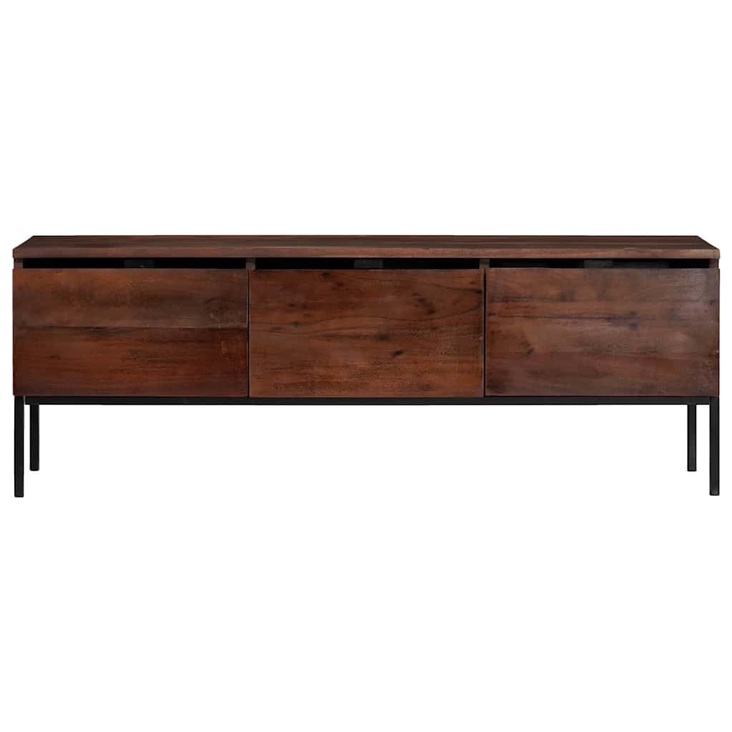 TV-Schränk Honigbraun 110 x 30 x 36 cm Massivholz Akazie