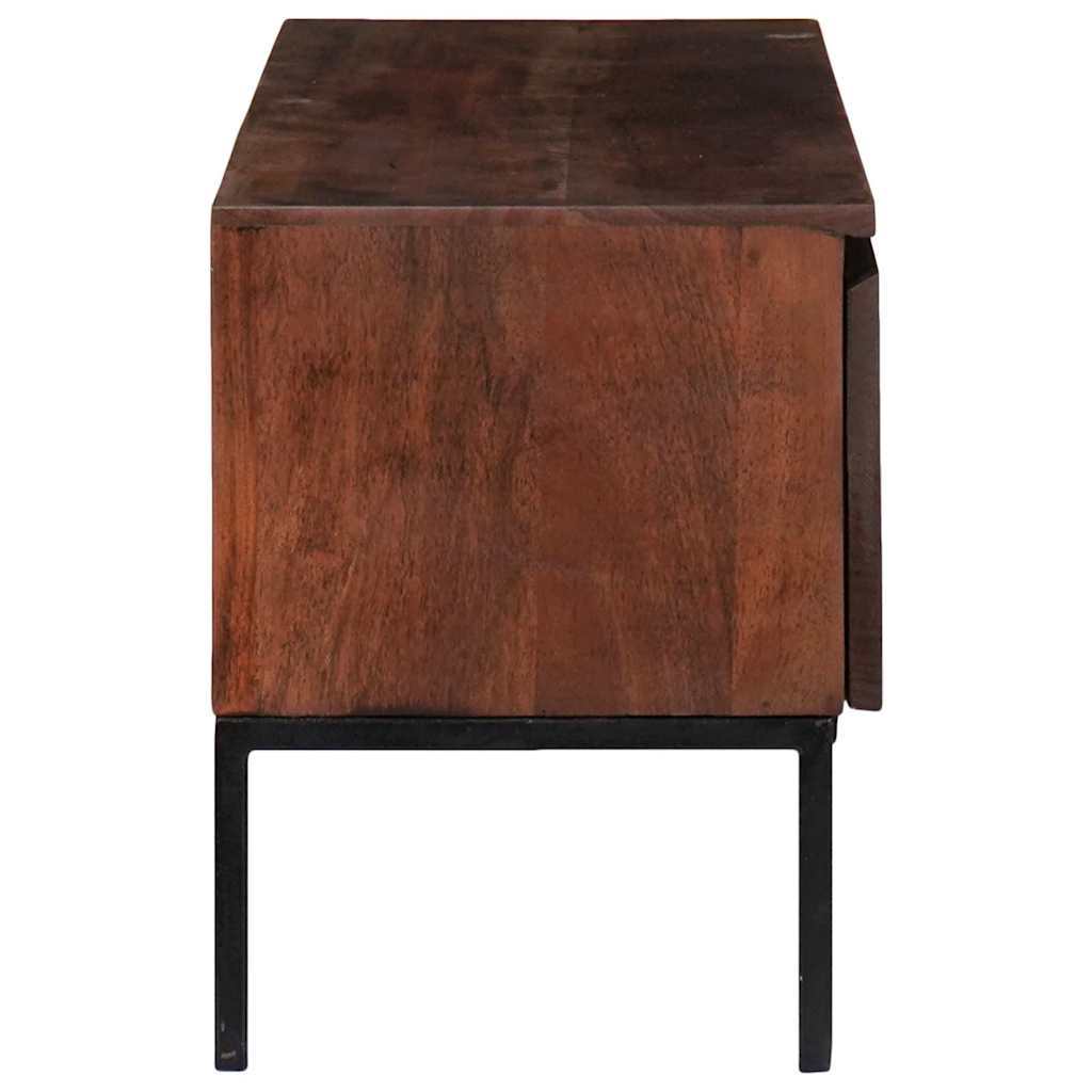TV-Schränk Honigbraun 110 x 30 x 36 cm Massivholz Akazie