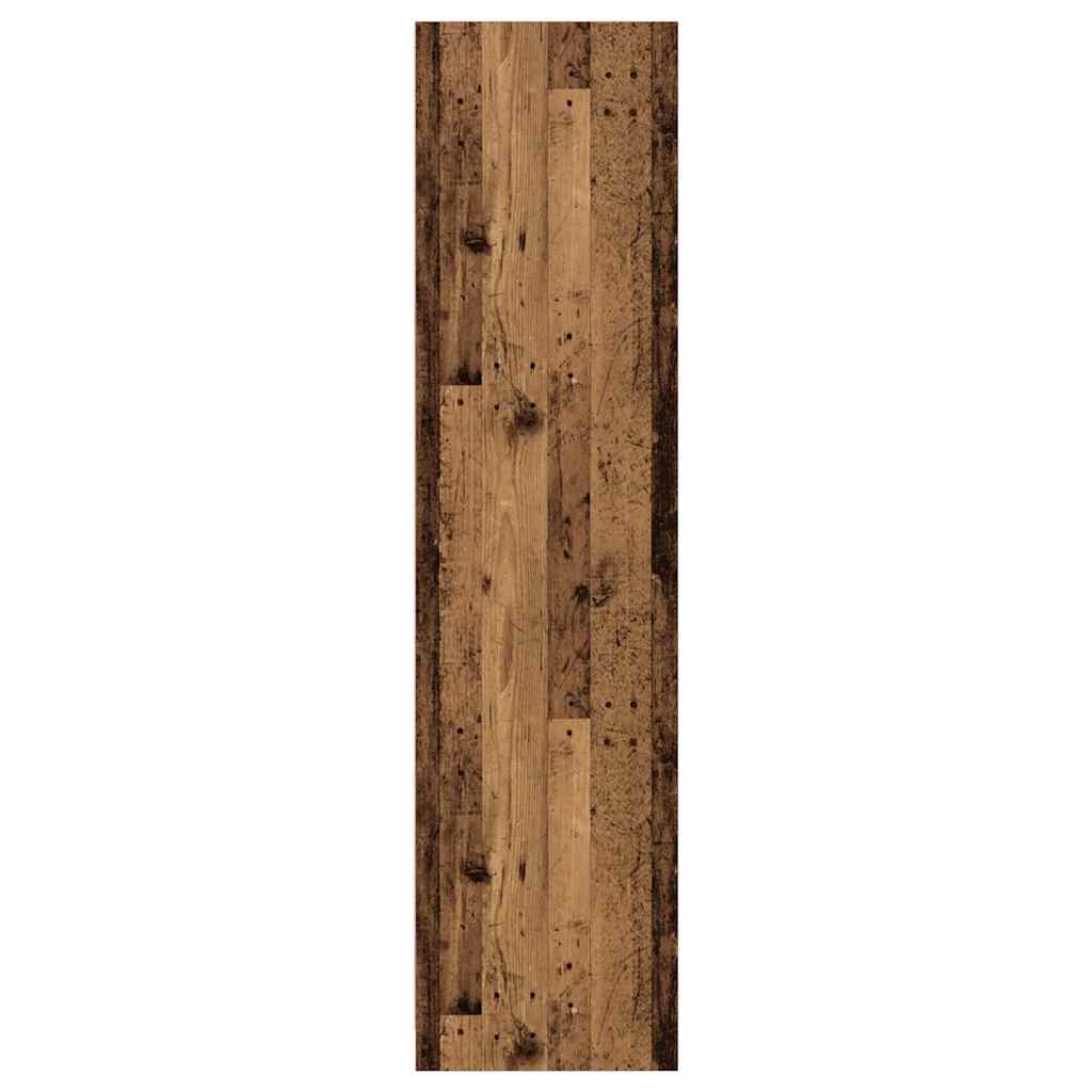 Kleiderschrank Altholz-Optik 100x50x200 cm Holzwerkstoff