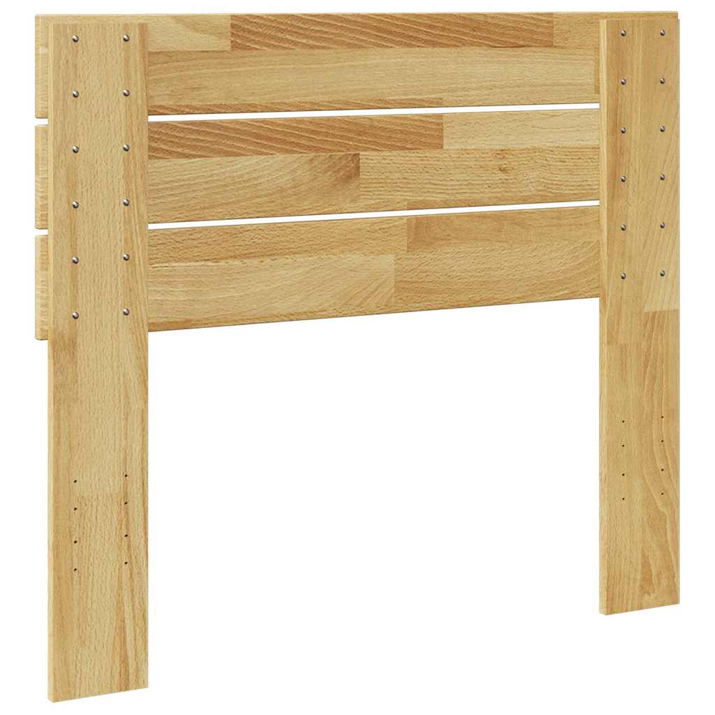 Kopfteil 75 cm Massivholz Eiche