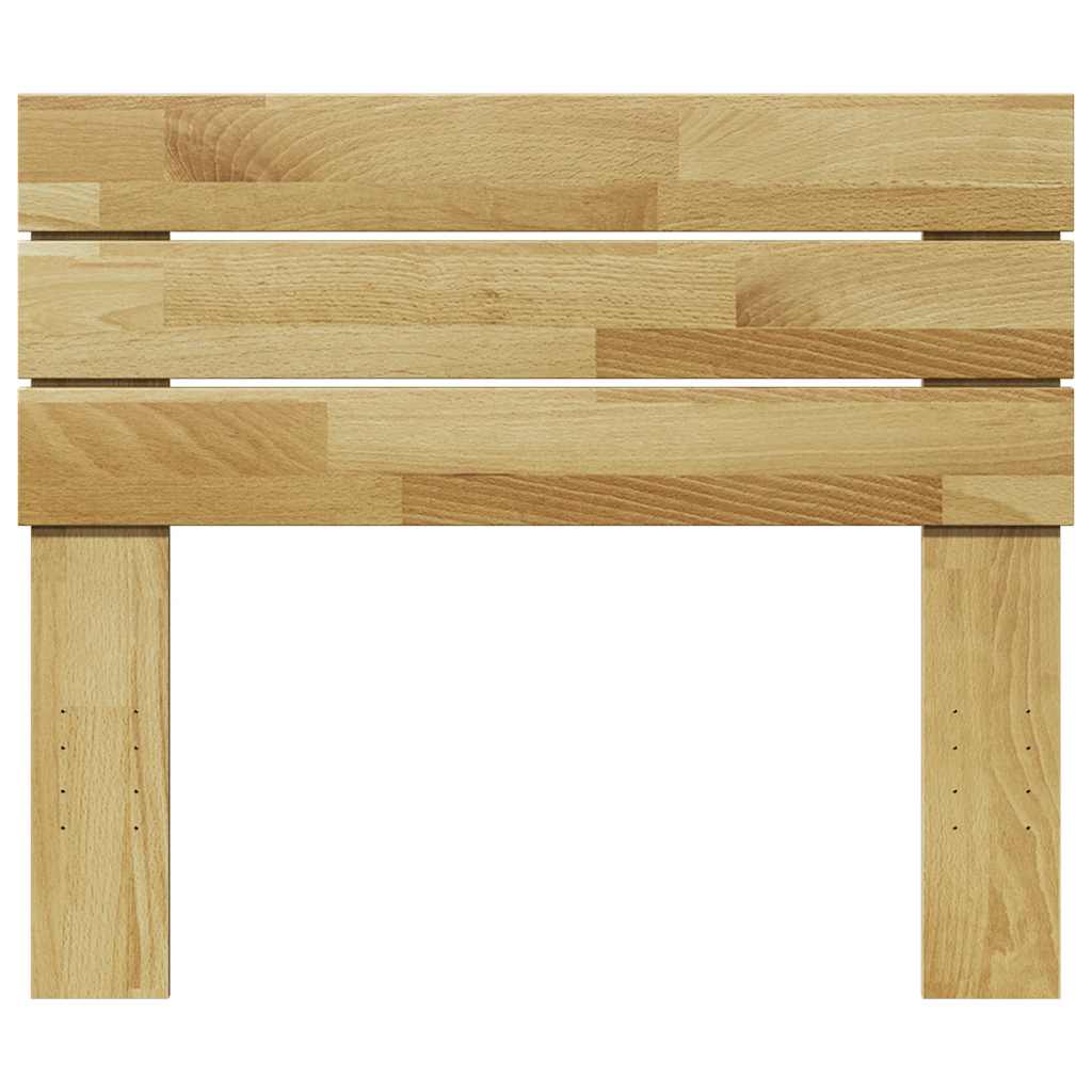 Kopfteil 90 cm Massivholz Eiche