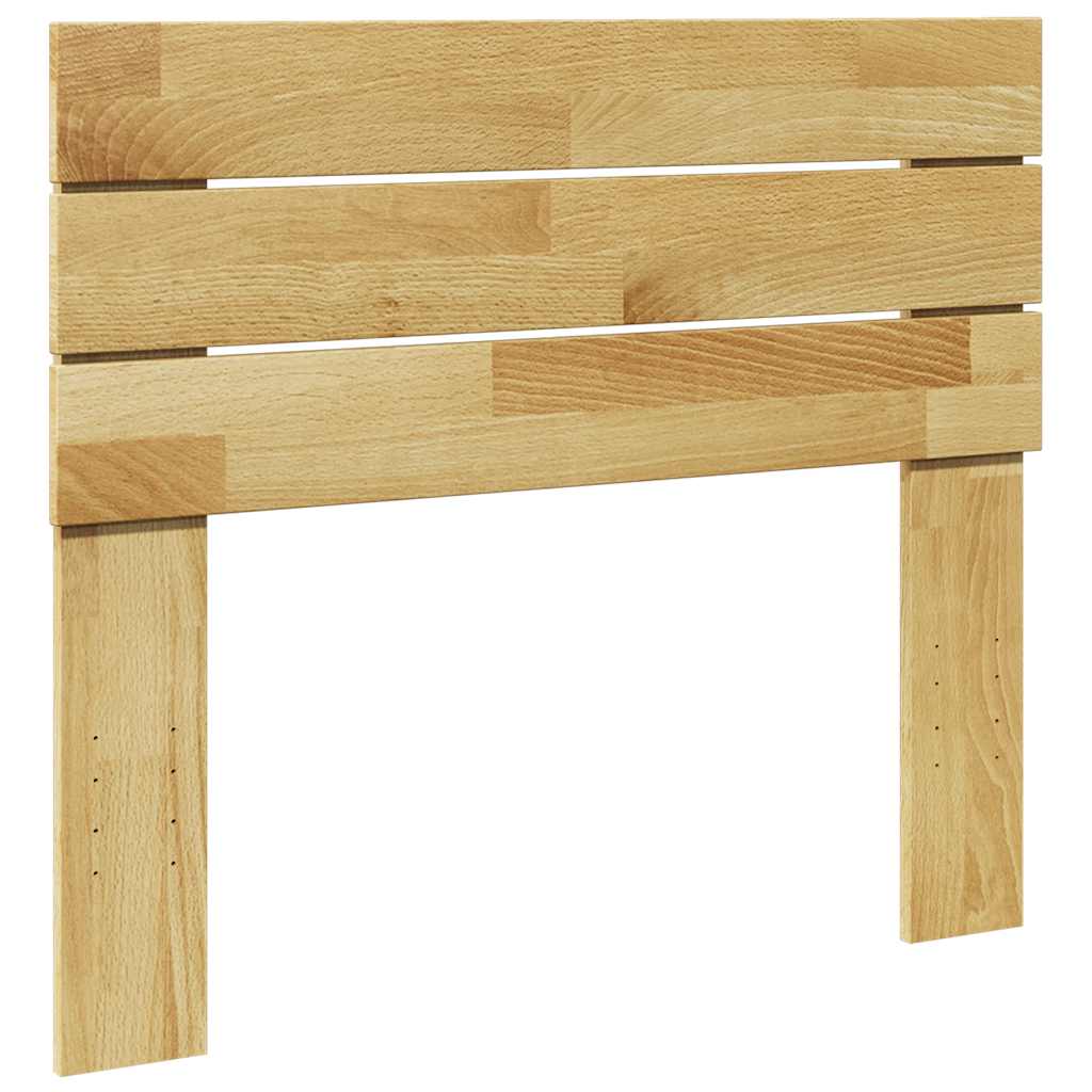 Kopfteil 100 cm Massivholz Eiche