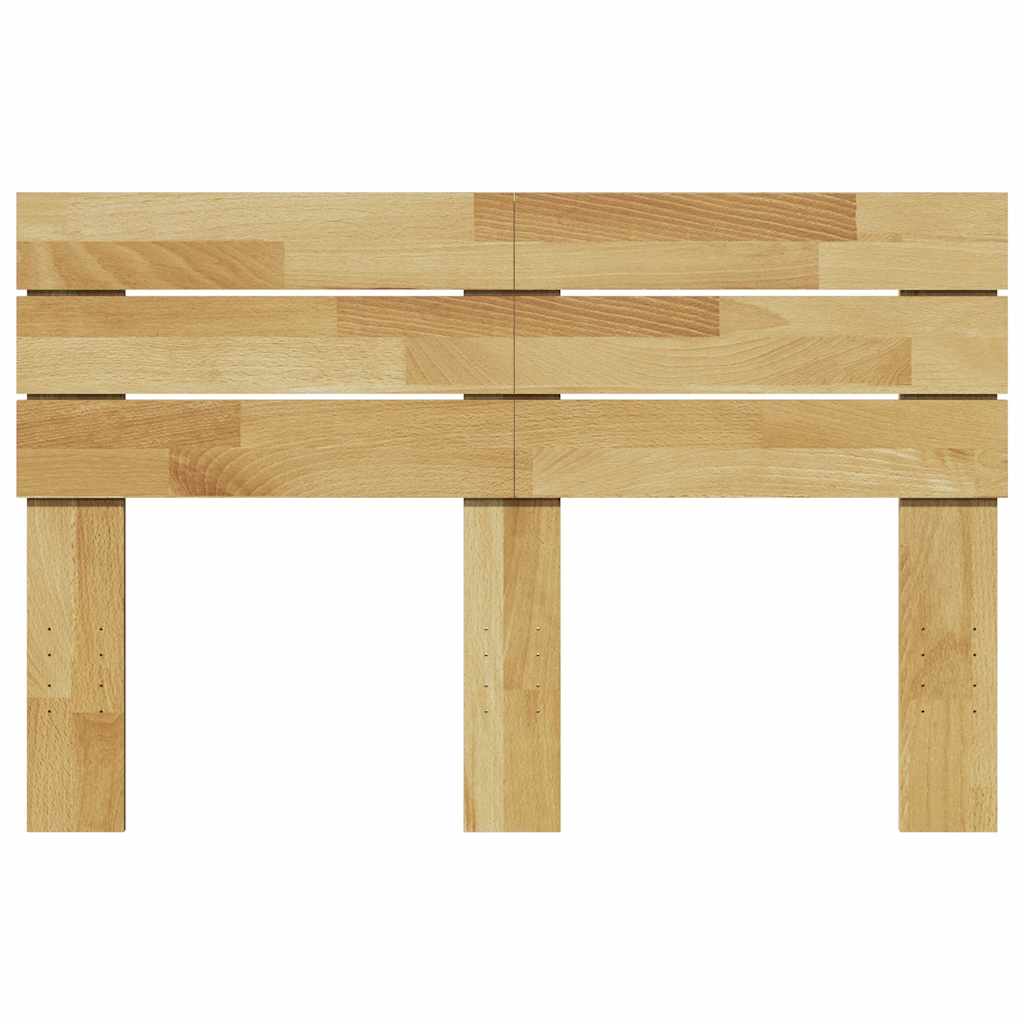 Kopfteil 120 cm Massivholz Eiche