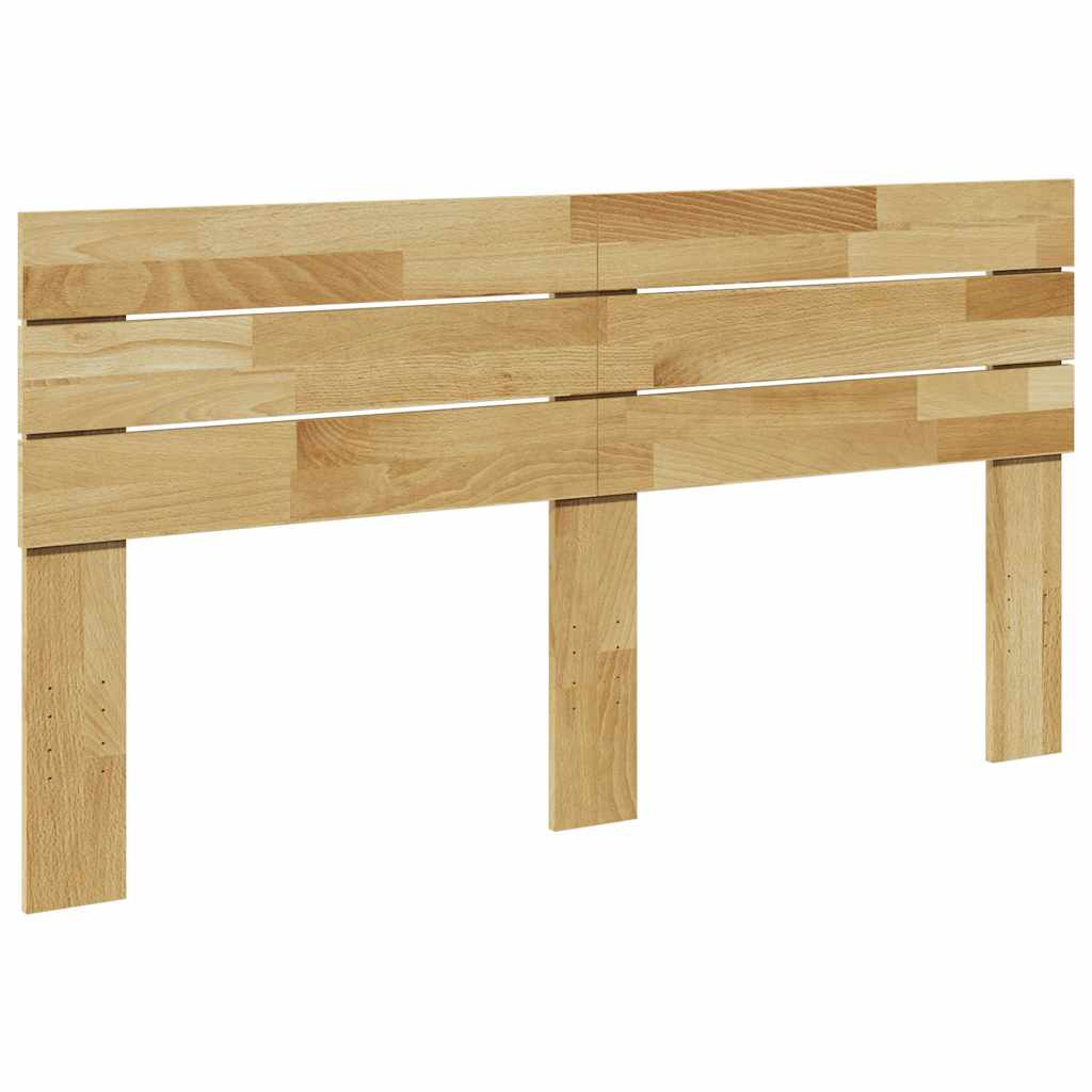 Kopfteil 135 cm Massivholz Eiche