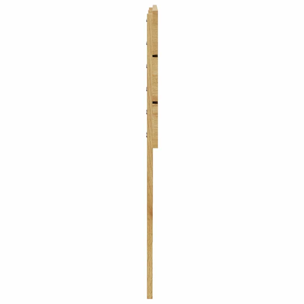 Kopfteil 135 cm Massivholz Eiche