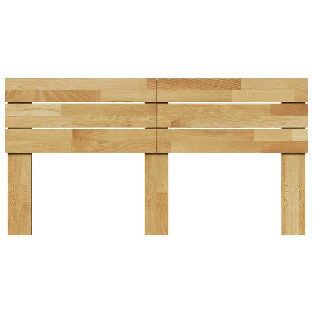 Kopfteil 150 cm Massivholz Eiche