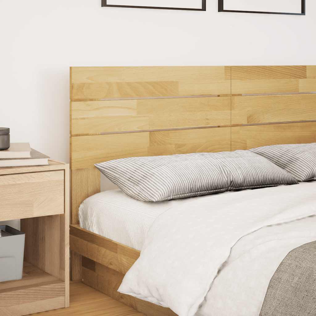 Kopfteil 160 cm Massivholz Eiche