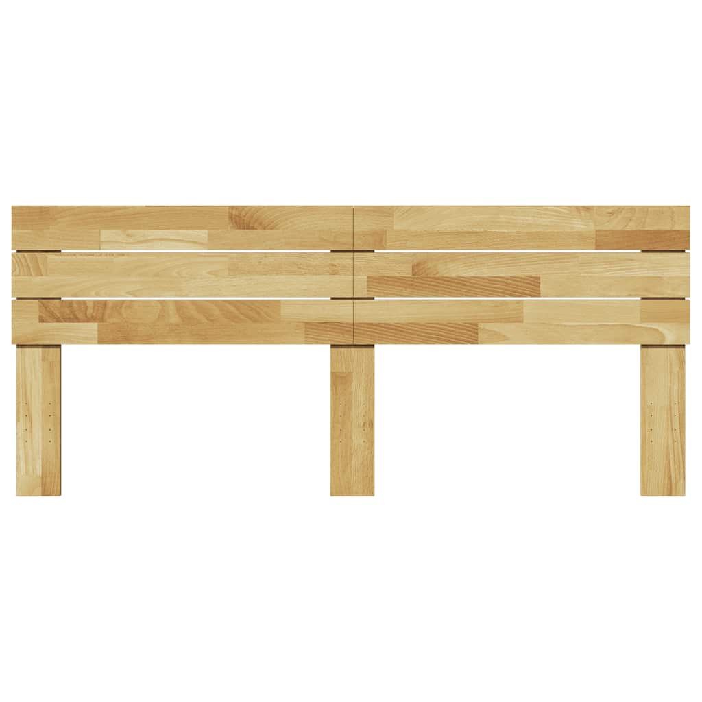 Kopfteil 180 cm Massivholz Eiche