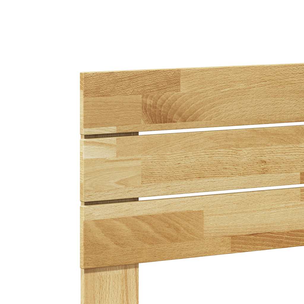 Kopfteil 180 cm Massivholz Eiche